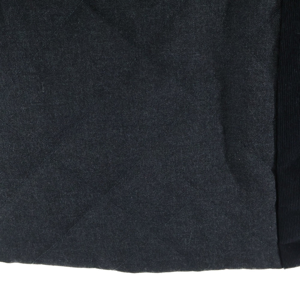 BEAMS(ビームス) Thermore 中綿キルティングコート ブラック