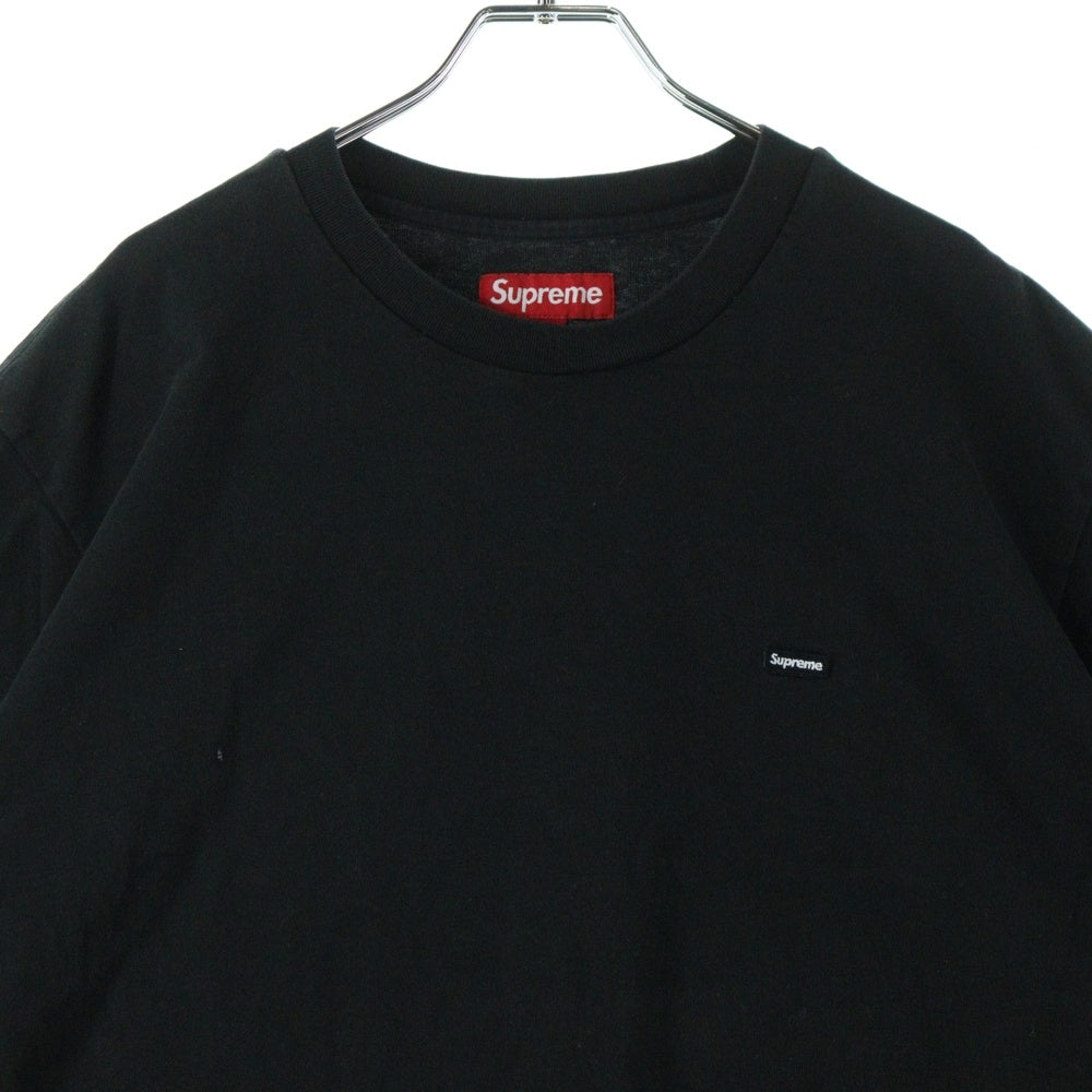 SUPREME(シュプリーム) 24SS Small Box Tee スモールボックスロゴ刺繍 半袖Tシャツ ブラック
