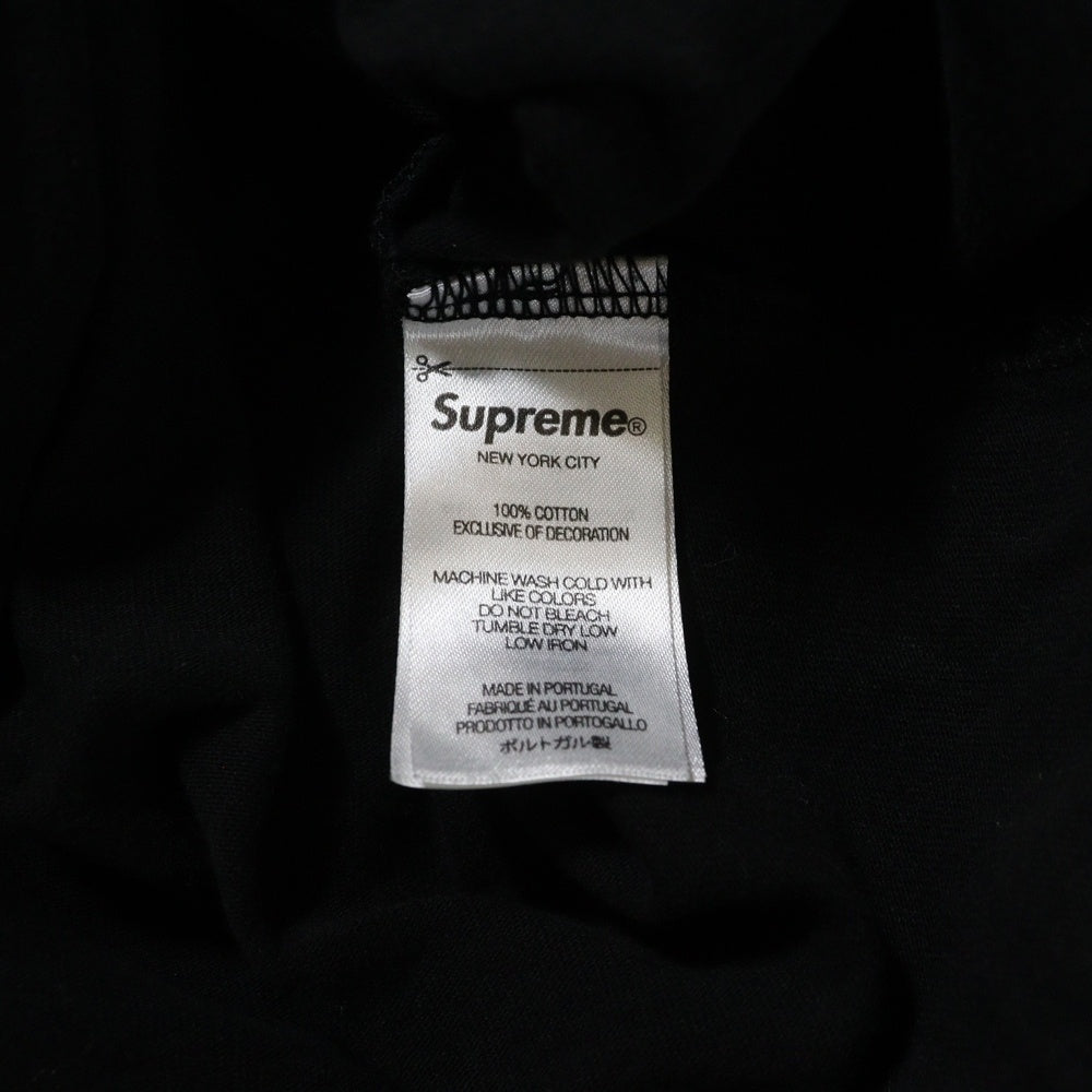 SUPREME(シュプリーム) 24SS Small Box Tee スモールボックスロゴ刺繍 半袖Tシャツ ブラック