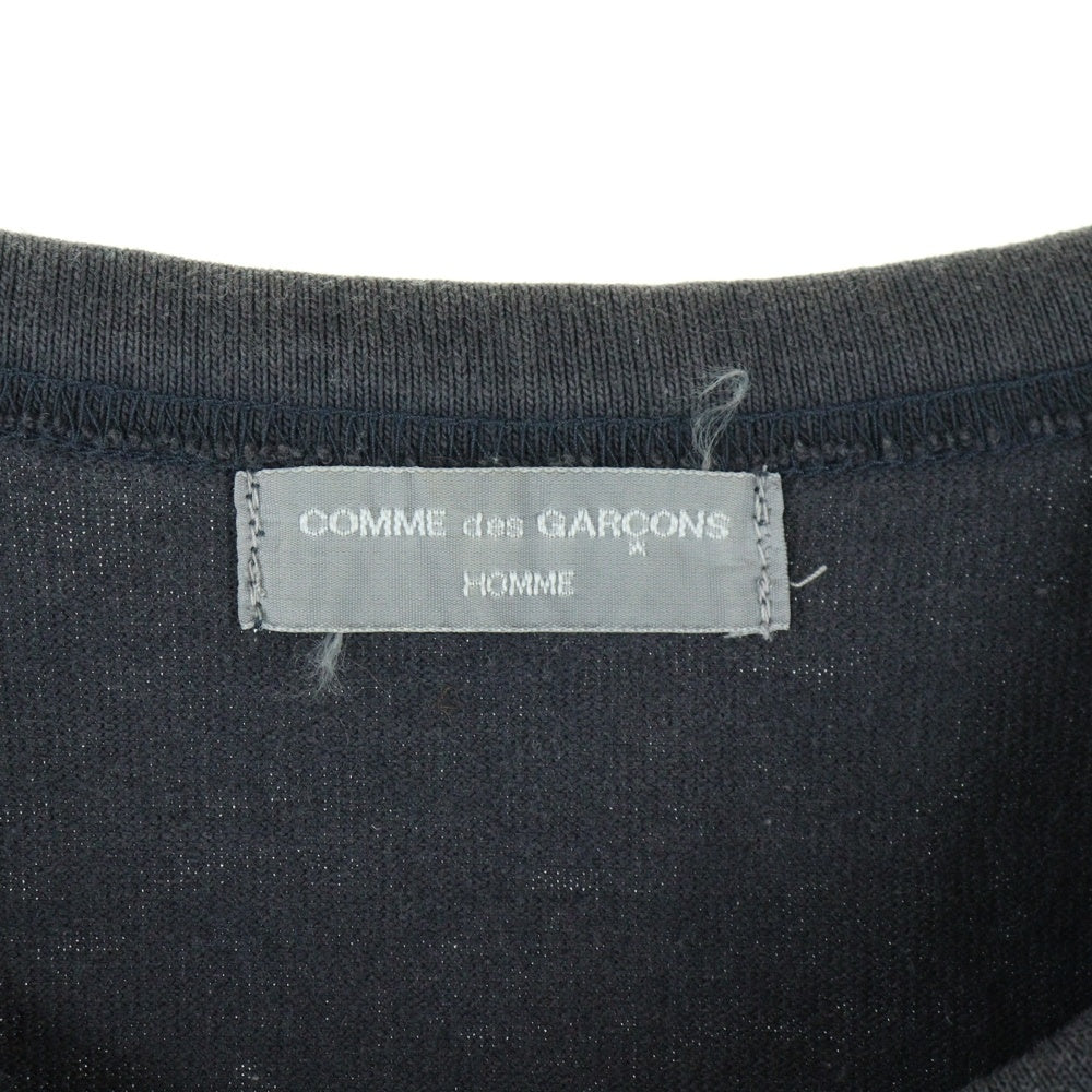 COMME des GARCONS HOMME(コムデギャルソンオム) ロゴプリント クルーネックロングスリーブTシャツ HE-T003 AD2001