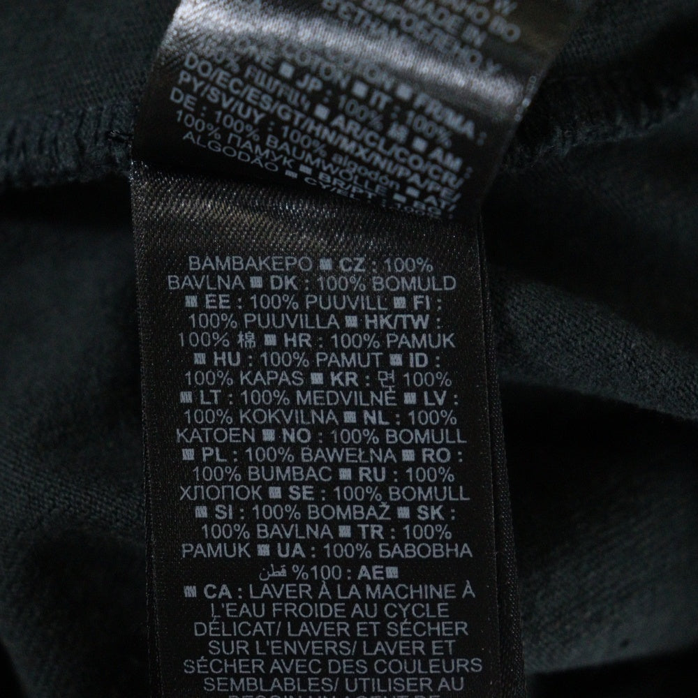 Yeezy Gap Engineered by Balenciaga(イージー ギャップ エンジニアードバイ バレンシアガ) Dove Long Sleeve Tシャツ ドーヴ ロゴプリント ロングスリーブTシャツ ブラック