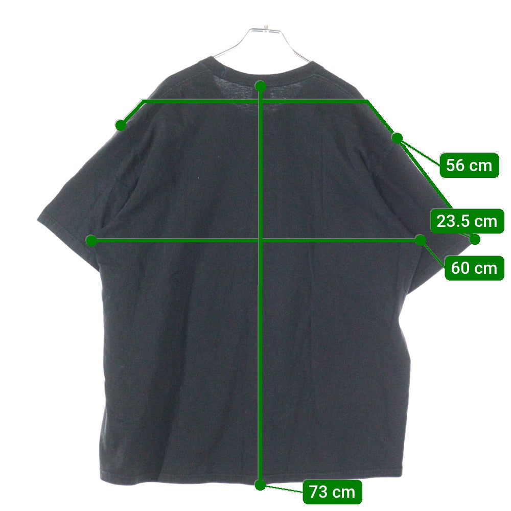 SUPREME(シュプリーム) ×Yohji yamamoto gameover ゲームオーバー クルーネック半袖Tシャツ ブラック