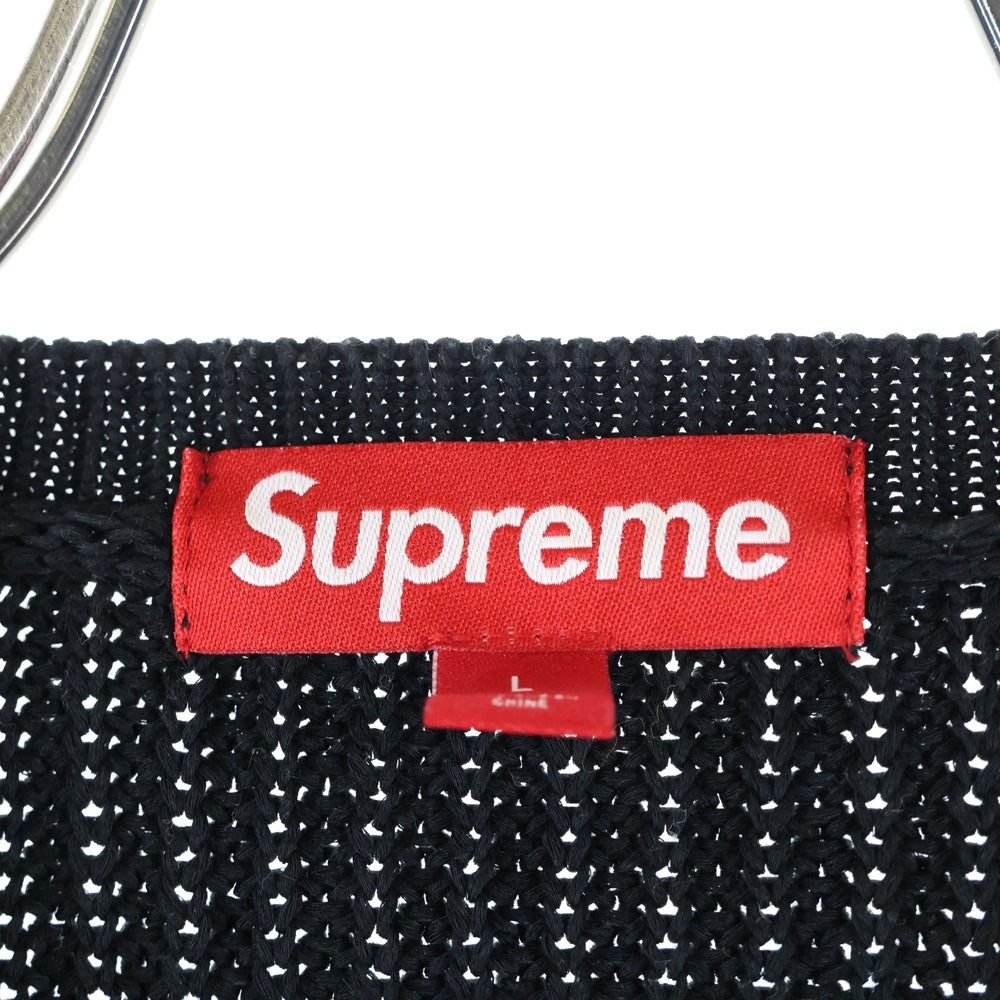 SUPREME(シュプリーム) 23AW Small Box Logo Sweater スモールボックスロゴ ニットセーター ブラック