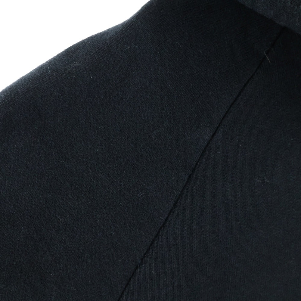 WACKO MARIA(ワコマリア) 24AW MIDDLE WEIGHT PULLOVER HOODED SWEAT SHIRT ロゴ刺繍 プルオーバーパーカー ブラック