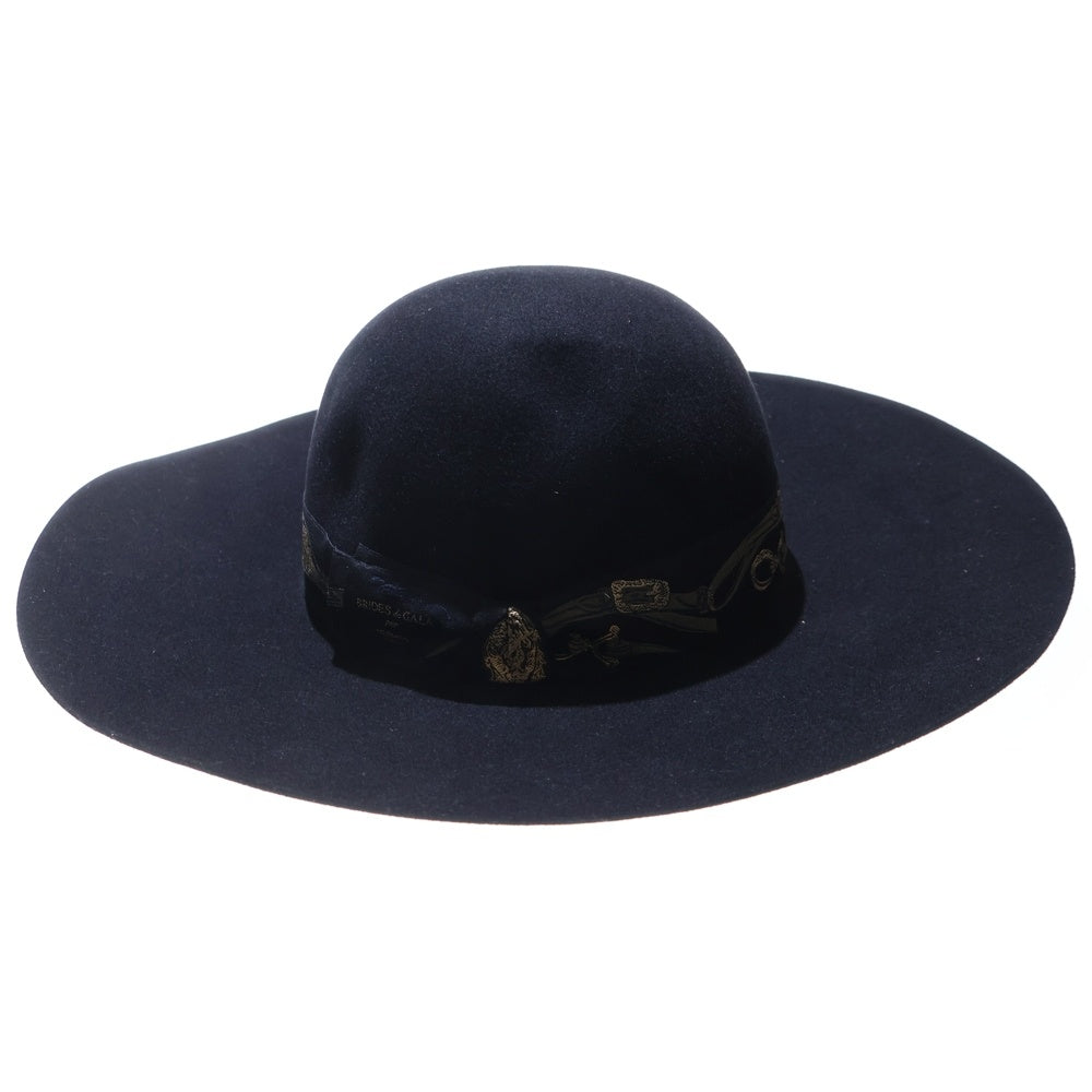 HERMES(エルメス) Francoise フランソワーズ ハット 帽子 ブラック