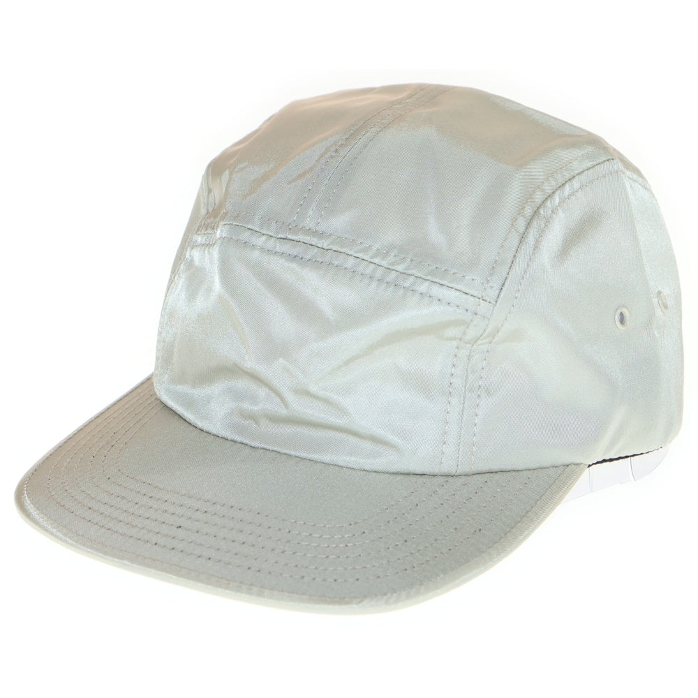 SUPREME(シュプリーム) サイドラバーロゴパッチ ナイロンキャップ ベージュ