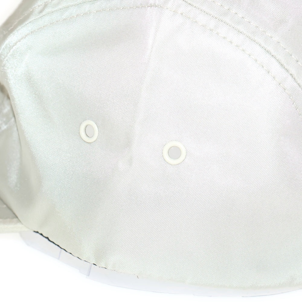 SUPREME(シュプリーム) サイドラバーロゴパッチ ナイロンキャップ ベージュ