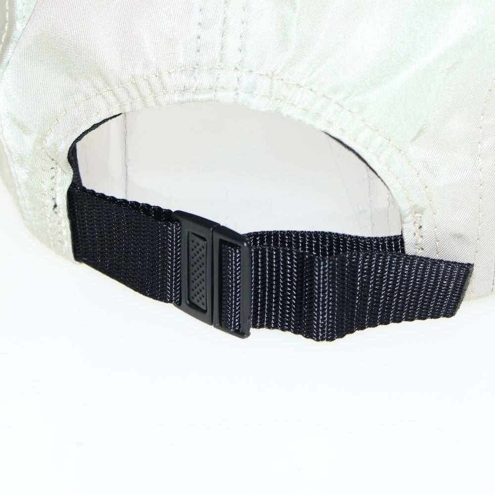 SUPREME(シュプリーム) サイドラバーロゴパッチ ナイロンキャップ ベージュ