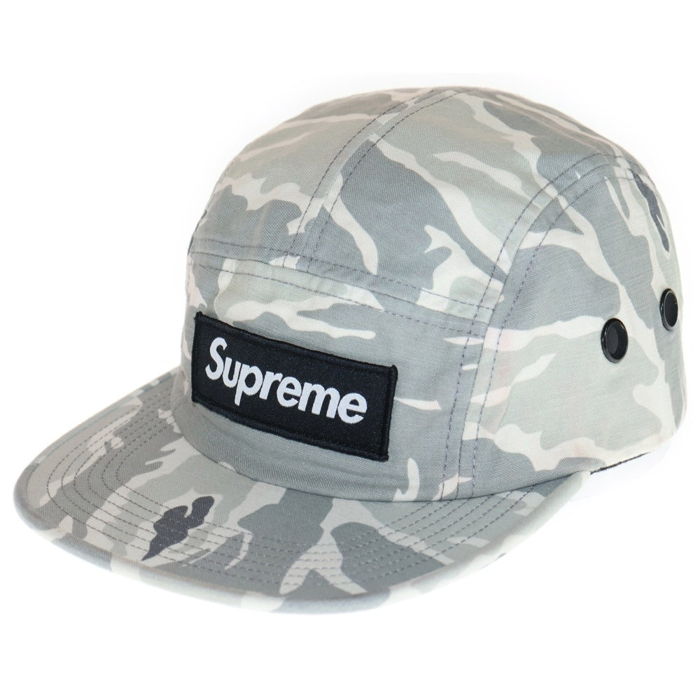 SUPREME(シュプリーム) 16SS Tiger Camp Cap カモフラ柄 キャップ グレー