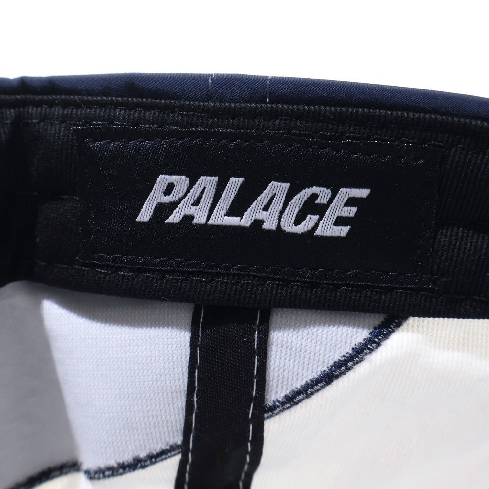 Palace Skateboards(パレススケートボーズ) ロゴプリント キャップ ネイビー/ホワイト