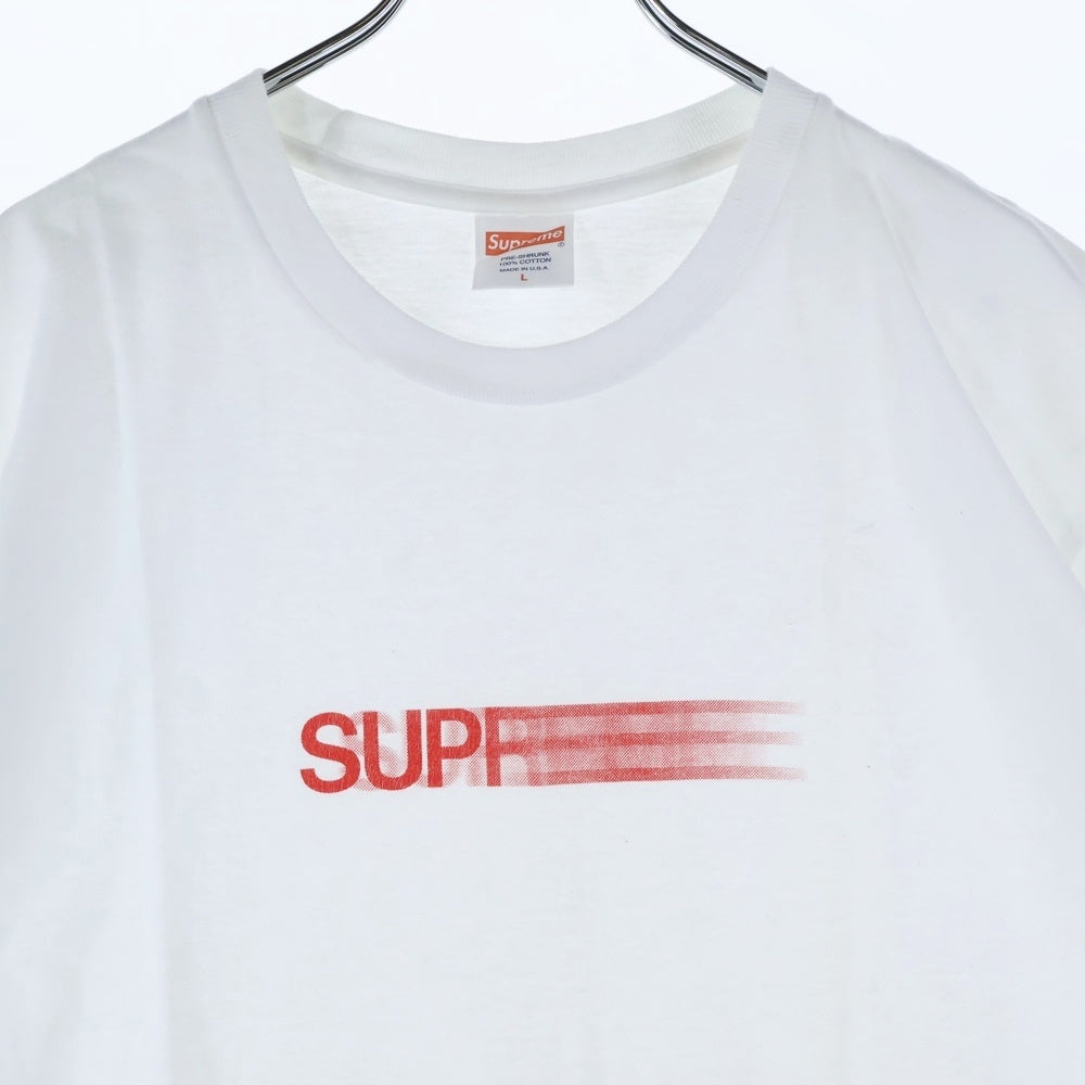 SUPREME(シュプリーム) 20SS Motion Logo Tee モーションロゴ クルーネック 半袖Tシャツ カットソー ホワイト
