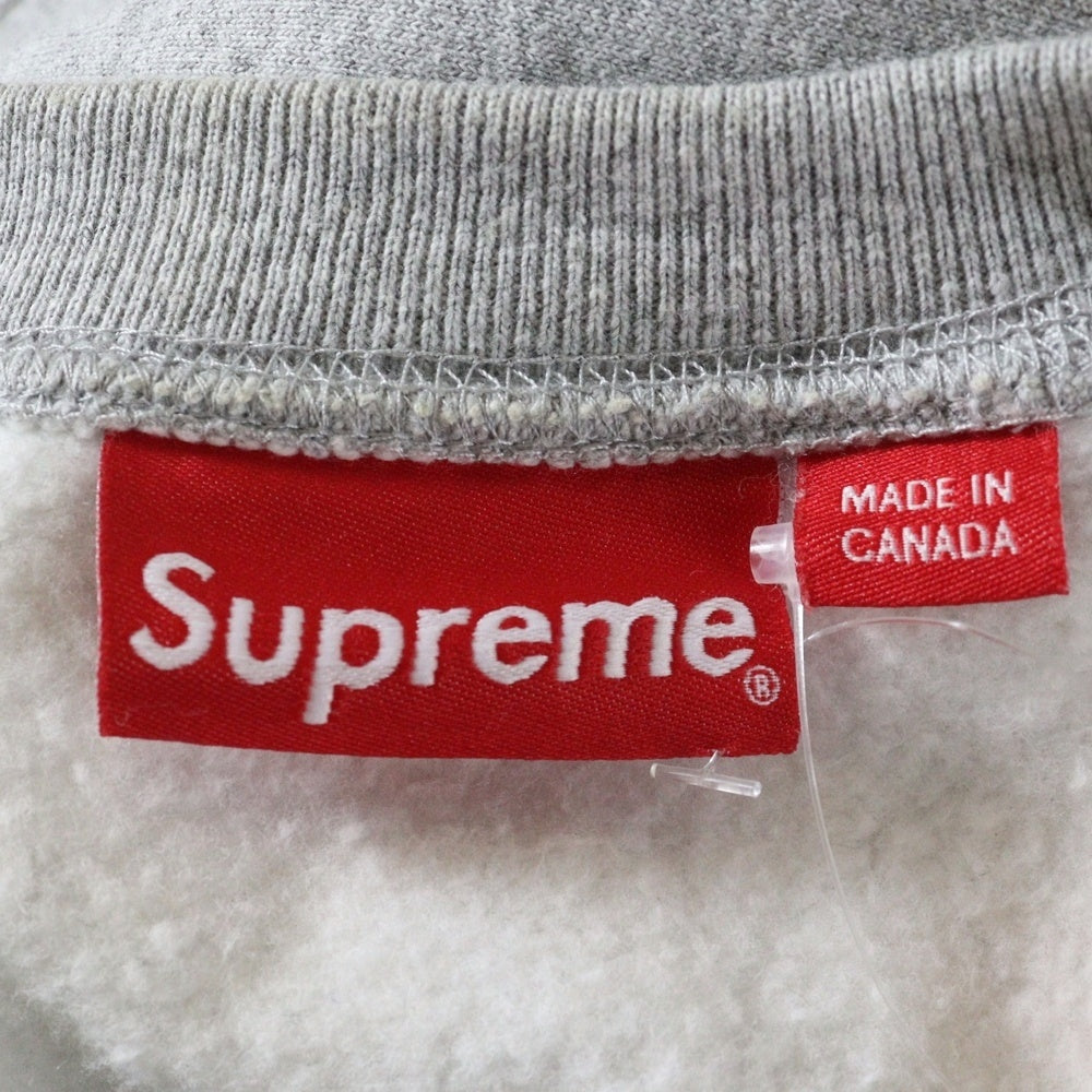 SUPREME(シュプリーム) 15AW Box Logo Crewneck ボックスロゴ クルーネック スウェットトレーナー グレー