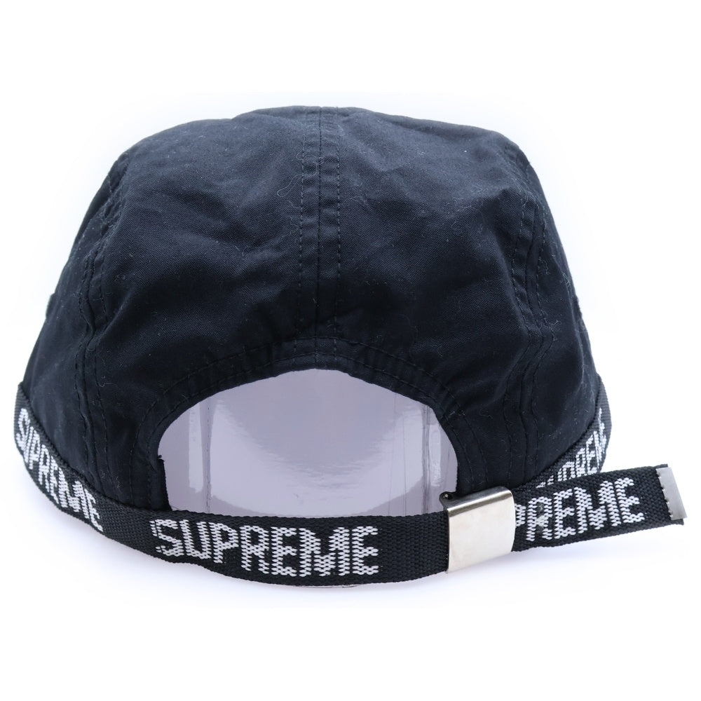 SUPREME(シュプリーム) 16SS Tonal Tape Camp Cap トーナル テープ キャンプ ブラック