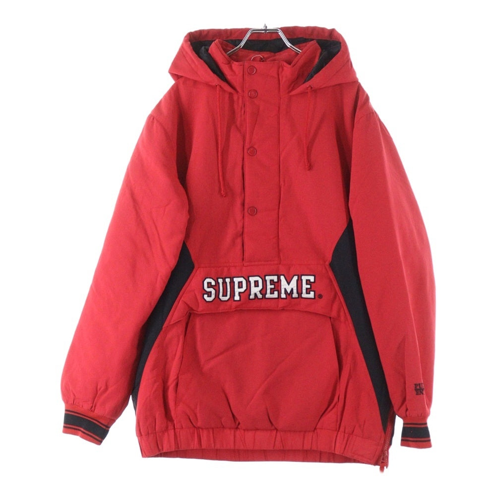 SUPREME(シュプリーム) 06SS ×Public Enemy Starter Jacket ×パブリックエネミー スターター ナイロンジャケット レッド