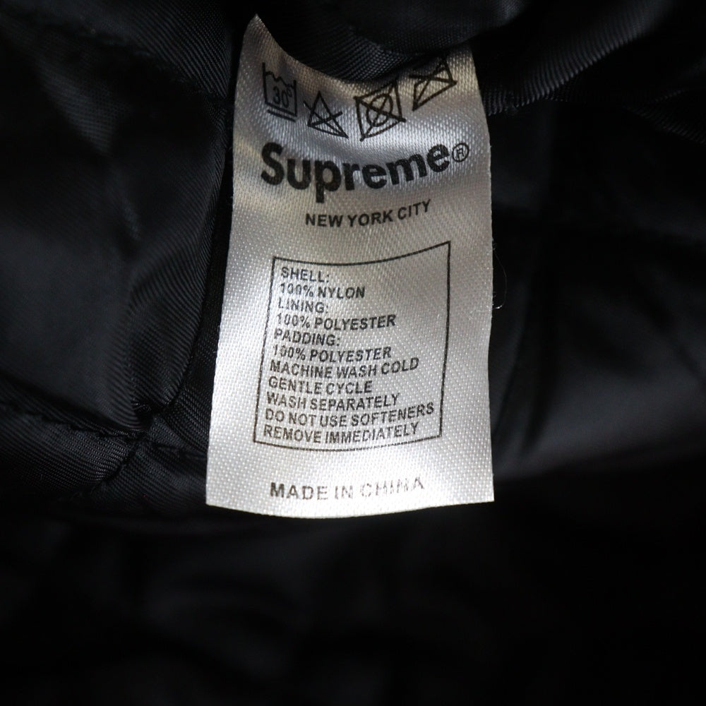 SUPREME(シュプリーム) 06SS ×Public Enemy Starter Jacket ×パブリックエネミー スターター ナイロンジャケット レッド