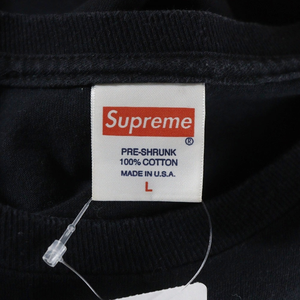 SUPREME(シュプリーム) 12AW Three Six Tee スリーシックスマフィア フォトプリント クルーネック半袖Tシャツ ブラック