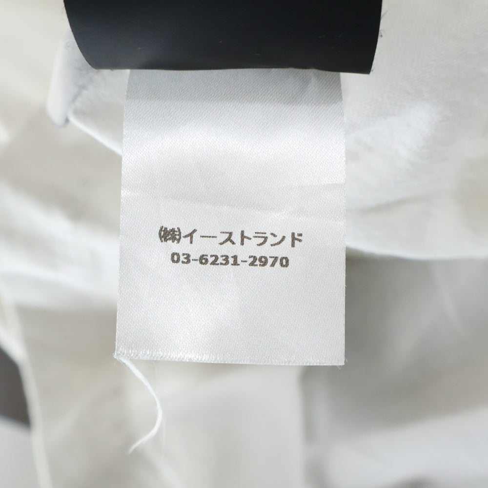 Palm Angels(パームエンジェルス) バック ロゴプリント クルーネック 半袖Tシャツ カットソー ホワイト PMAA002C99JER006