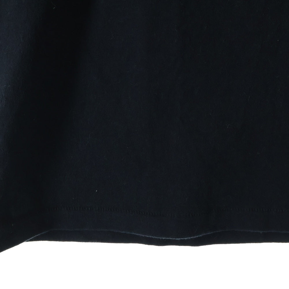 A BATHING APE(アベイシングエイプ) Colors College Tee カラーカレッジプリント クルーネック半袖Tシャツ 0ZXTEM110014M ブラック