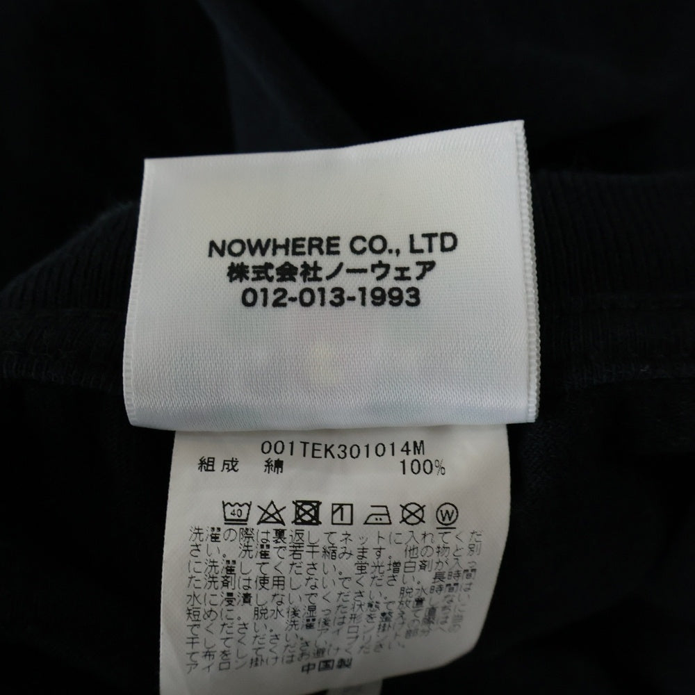 A BATHING APE(アベイシングエイプ) Colors College Tee カラーカレッジプリント クルーネック半袖Tシャツ 0ZXTEM110014M ブラック