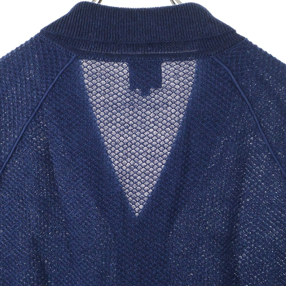 J.PRESS(ジェイプレス) 4ボタン ニットカーディガン ネイビー 021-5-CKR-0V