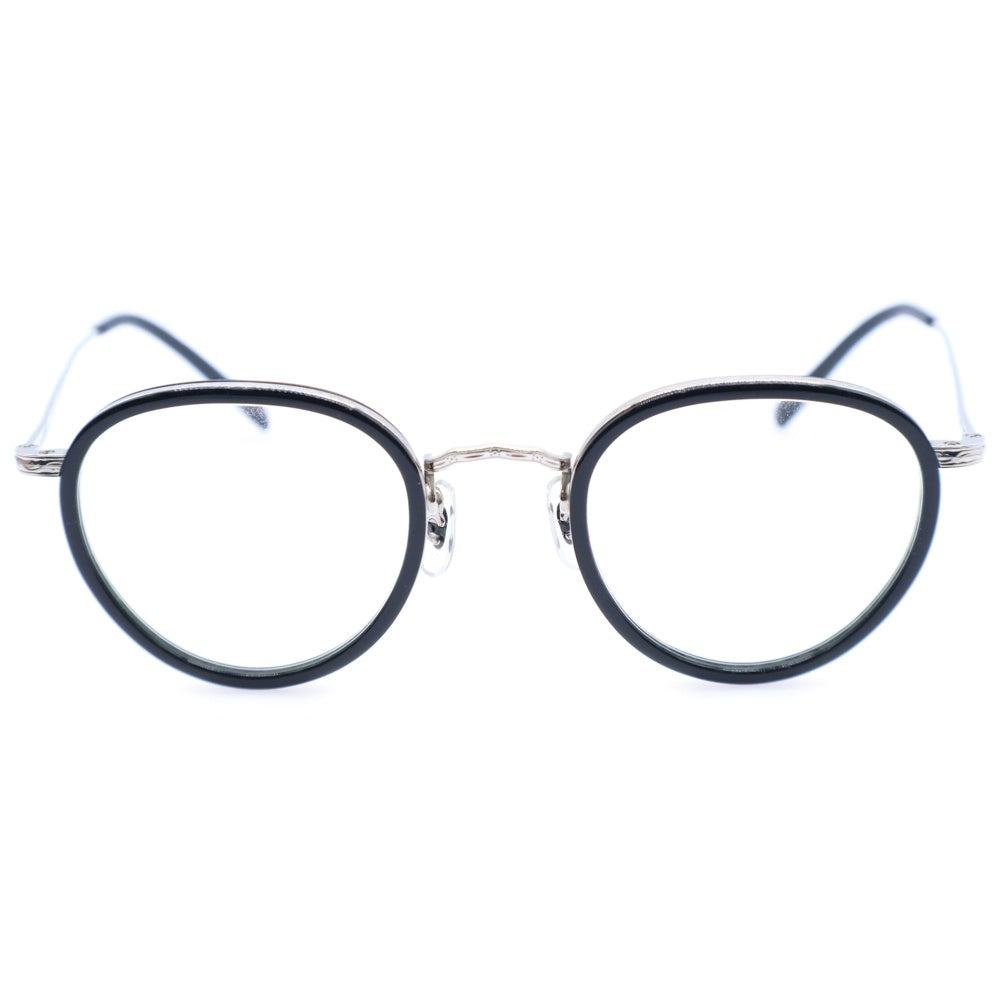 OLIVER PEOPLES(オリバーピープルズ) MP-2 SUN Polarized BKS 雅 セル巻きボストンメガネ アイウェア 眼鏡 シルバー/ブラック