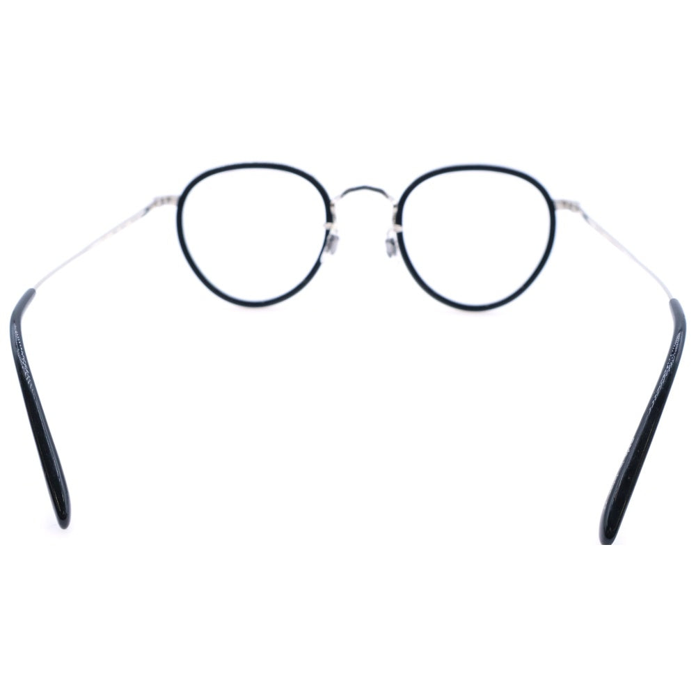 OLIVER PEOPLES(オリバーピープルズ) MP-2 SUN Polarized BKS 雅 セル巻きボストンメガネ アイウェア 眼鏡 シルバー/ブラック