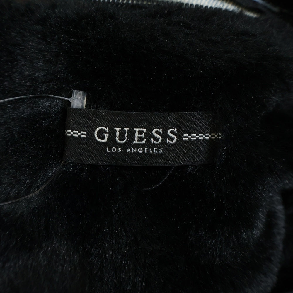 GUESS(ゲス) OVERSIZED DENIM JACKET インクデザイン Gジャン ダメージ加工 デニム ボアライナー M W94N74D3TZ0