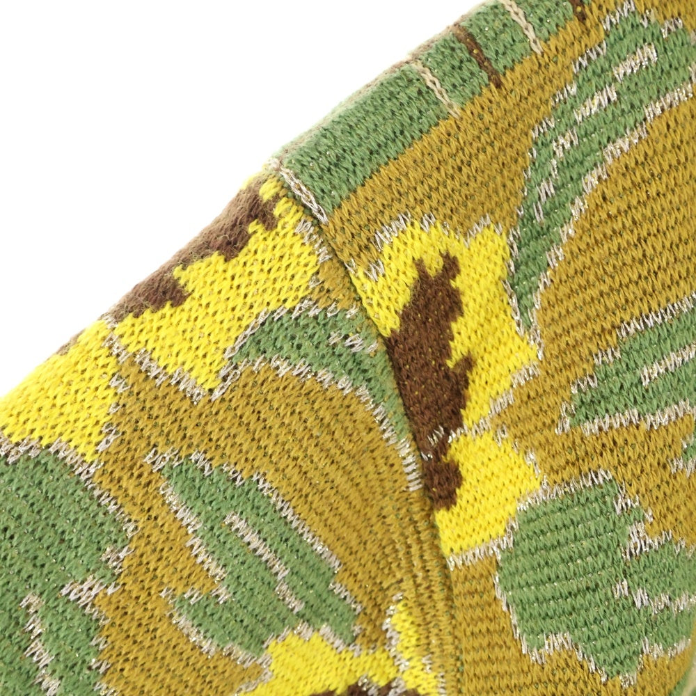 KENZO(ケンゾー) Fairisle Crew Jumper L ケンゾー フェアアイル イエロー 総柄 ニット セーター FD65PU4153CJ