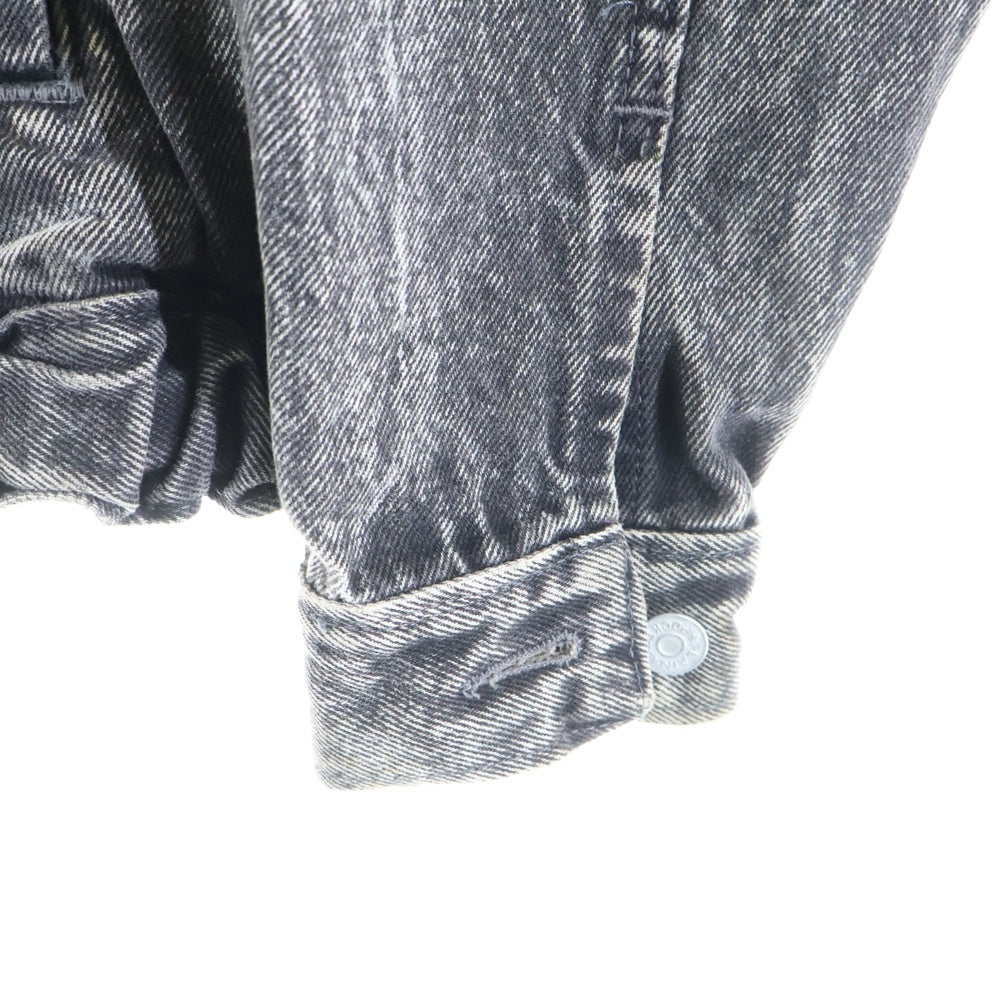 PLAIN POCKETS(プレインポケッツ) 90s ストーンウォッシュ デニムジャケット ブラック