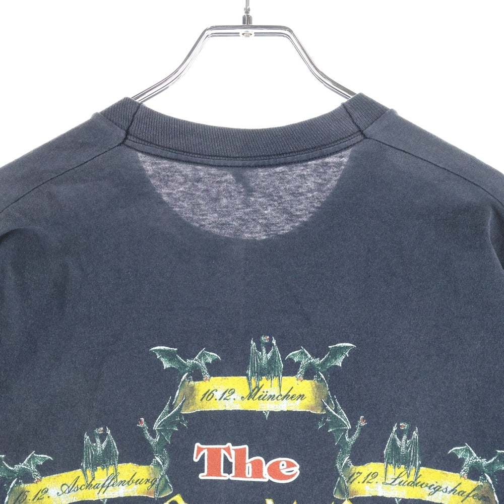 VINTAGE(ヴィンテージ) 90s Blind Guardian ブラインドガーディアン クルーネックTシャツ 裾袖シングル ブラック