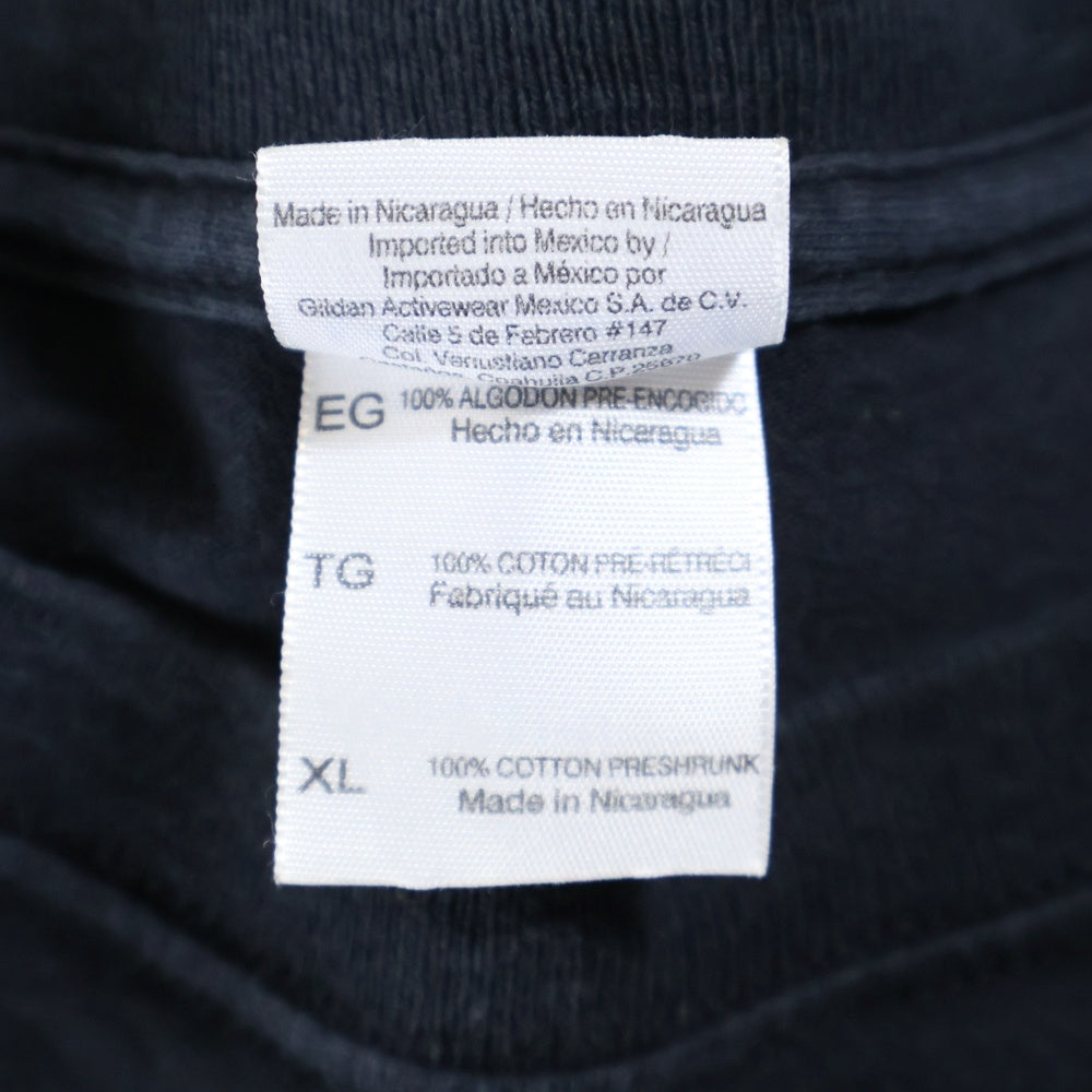 VINTAGE(ヴィンテージ) ARCH ENEMY アークエネミー バンドツアー クルーネック半袖Tシャツ ブラック