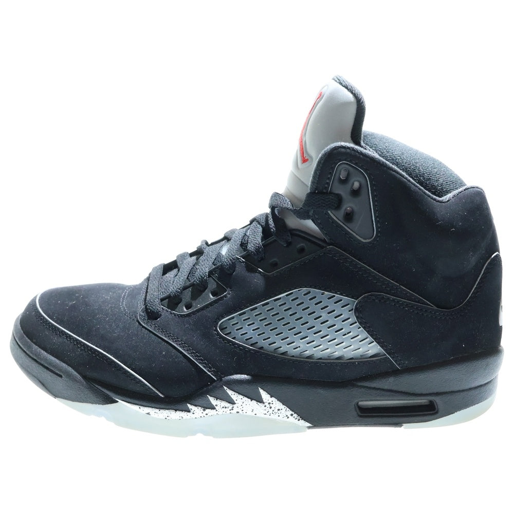 NIKE(ナイキ) AIR JORDAN 5 RETRO OG BLACK METALLIC REIMAGED HF3975-001 エアジョーダン5 レトロ ブラックメタリックリイマジンド ハイカット スニーカー US10/28cm