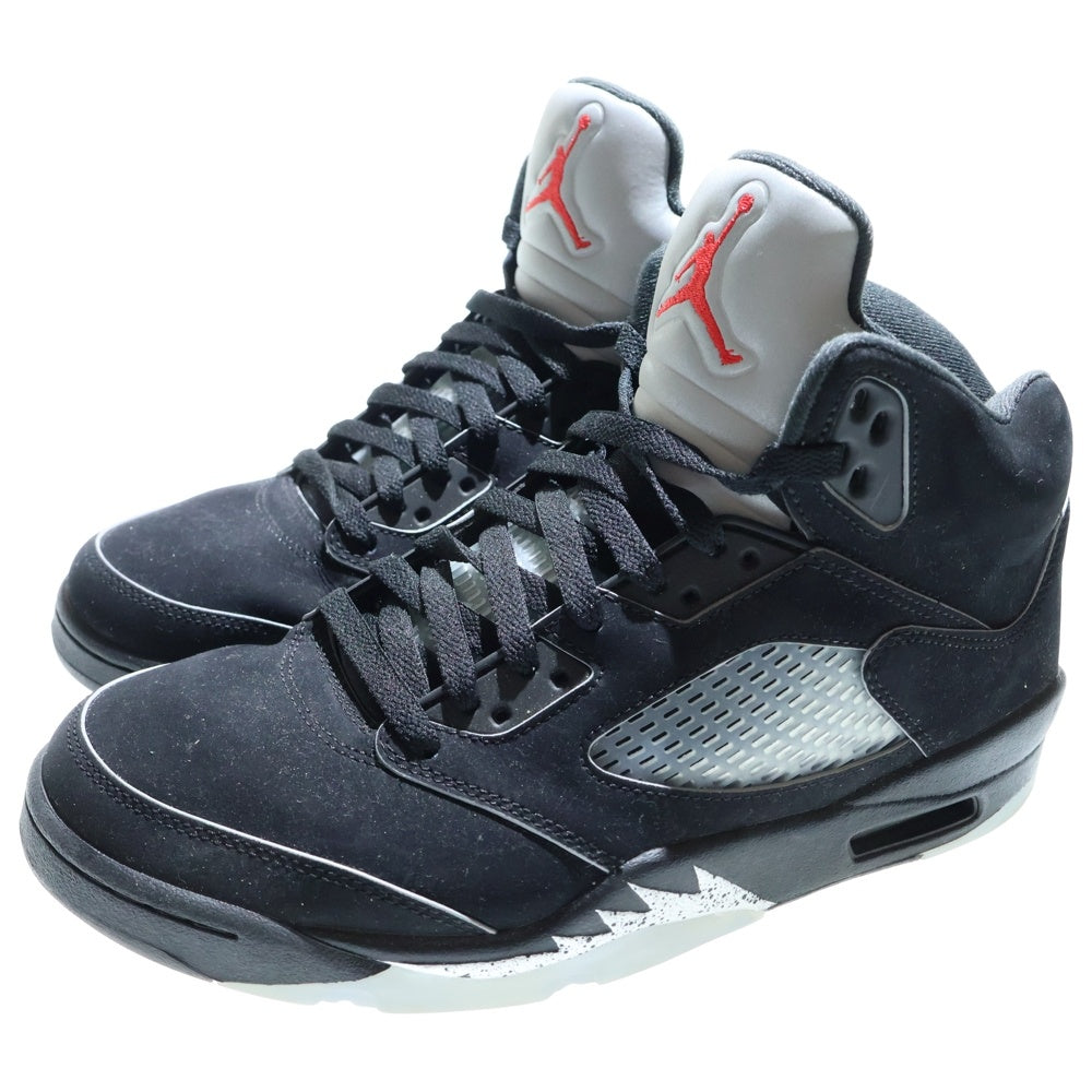 NIKE(ナイキ) AIR JORDAN 5 RETRO OG BLACK METALLIC REIMAGED HF3975-001 エアジョーダン5 レトロ ブラックメタリックリイマジンド ハイカット スニーカー US10/28cm