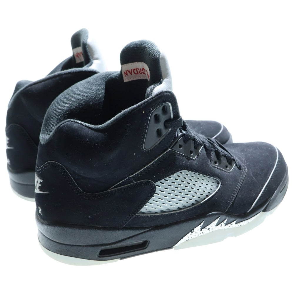 NIKE(ナイキ) AIR JORDAN 5 RETRO OG BLACK METALLIC REIMAGED HF3975-001 エアジョーダン5 レトロ ブラックメタリックリイマジンド ハイカット スニーカー US10/28cm