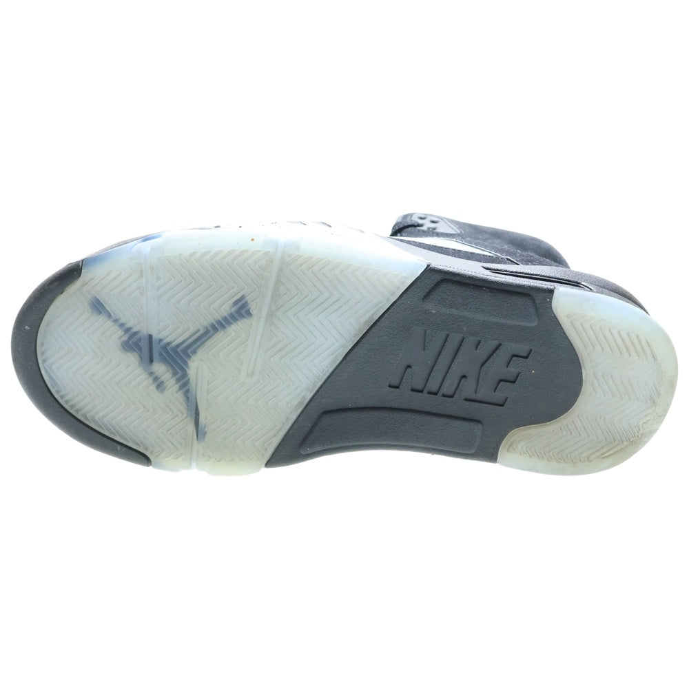 NIKE(ナイキ) AIR JORDAN 5 RETRO OG BLACK METALLIC REIMAGED HF3975-001 エアジョーダン5 レトロ ブラックメタリックリイマジンド ハイカット スニーカー US10/28cm