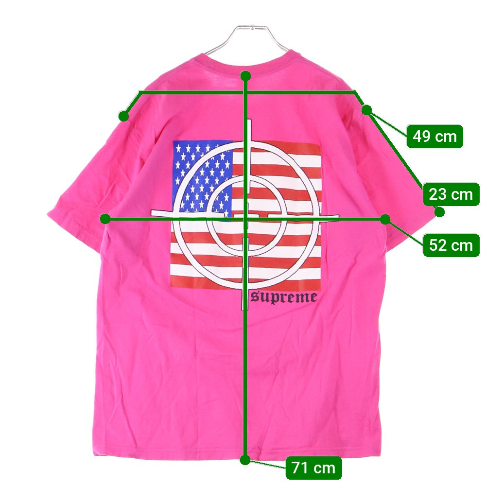SUPREME(シュプリーム) 25AW Target Tee Fuchsia L ピンク