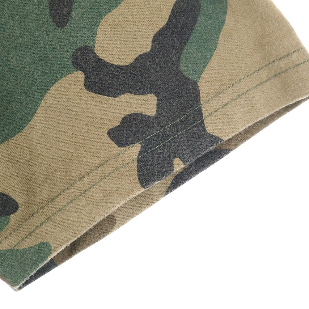 SUPREME(シュプリーム) 20AW Bullion Logo Tee Camo S 半袖Tシャツ カーキ