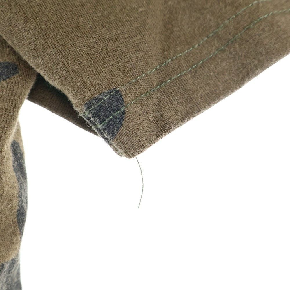 SUPREME(シュプリーム) 20AW Bullion Logo Tee Camo S 半袖Tシャツ カーキ