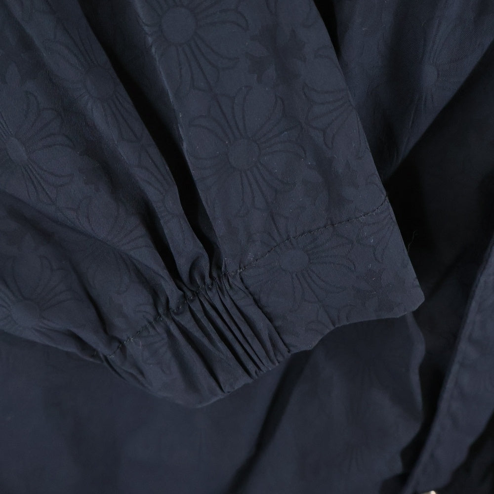 CHROME HEARTS(クロムハーツ) U TACOCAT JQRD NYLN CHプラス総柄ナイロンダガージップブルゾン ブラック