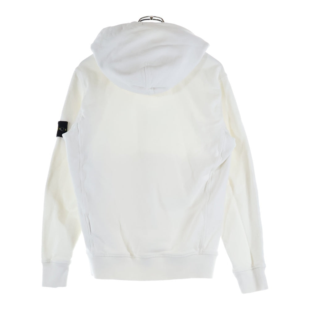 STONE ISLAND(ストーンアイランド) ワッペン付き フーディプルオーバーパーカー 691562820 ホワイト