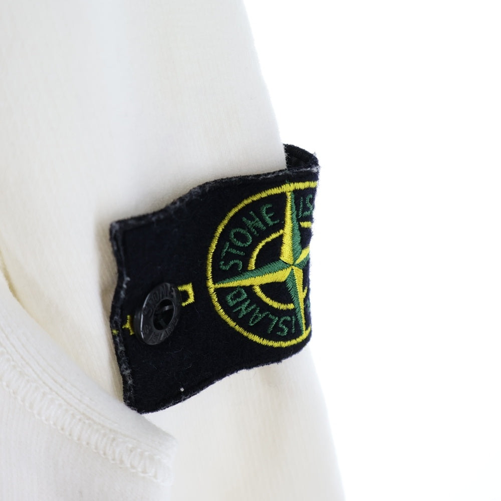 STONE ISLAND(ストーンアイランド) ワッペン付き フーディプルオーバーパーカー 691562820 ホワイト
