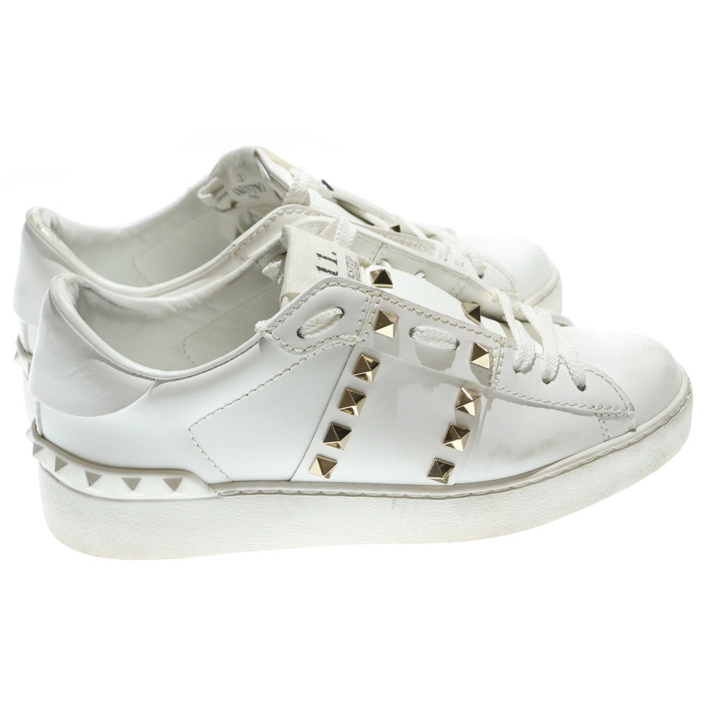VALENTINO(ヴァレンティノ) Garavani ロックスタッズ アンタイトルド ローカットスニーカー ホワイト