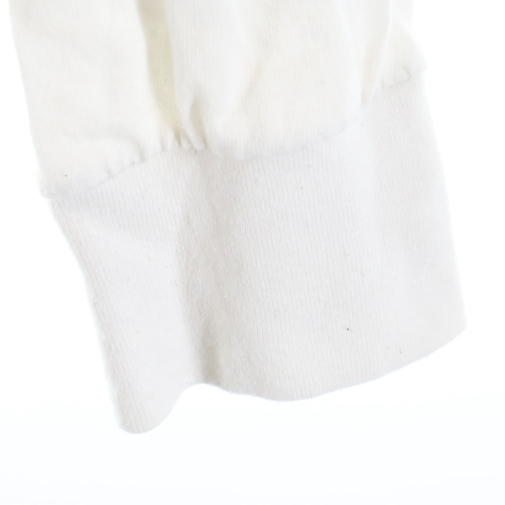 Palm Angels(パームエンジェルス) 18AW マルチレーシングロゴプリント クルーネックロングスリーブTシャツ PMAB002F ホワイト