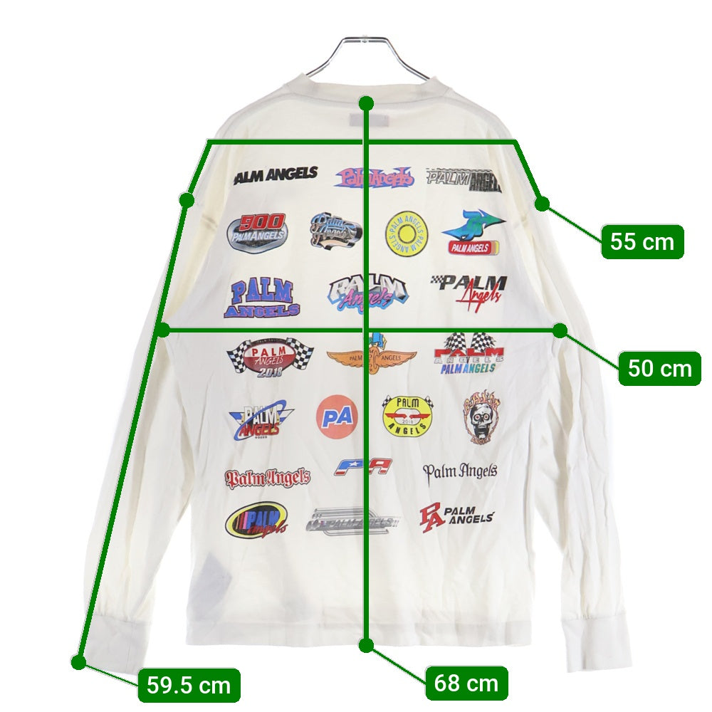 Palm Angels(パームエンジェルス) 18AW マルチレーシングロゴプリント
