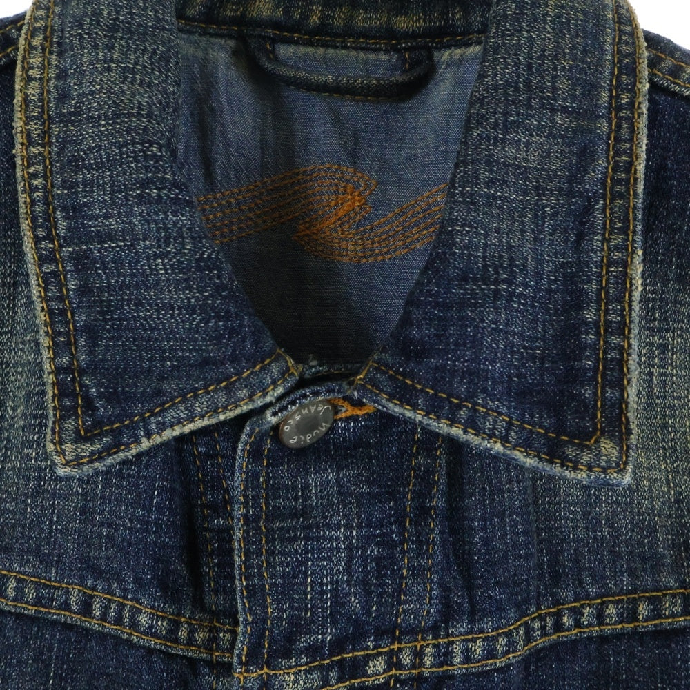 nudie jeans(ヌーディージーンズ) デニムベスト インディゴ NJ3030