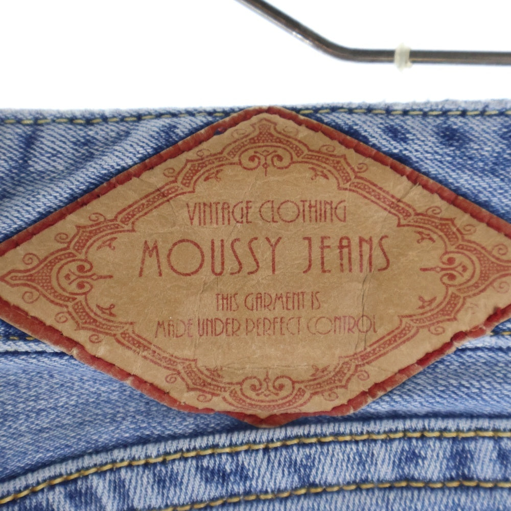 MOUSSY(マウジー) ストレートデニム インディゴ レディース 0296SA12-0180