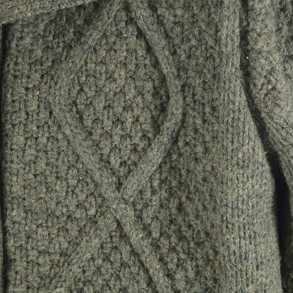 SCOTCH&SODA(スコッチ アンド ソーダ) ケーブルニットジャケット カーキ