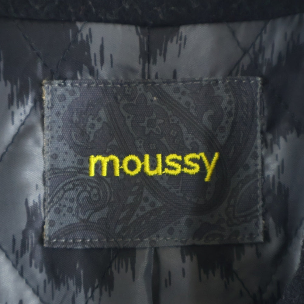 MOUSSY(マウジー) ピーコート ブラック 0106AA30 レディース
