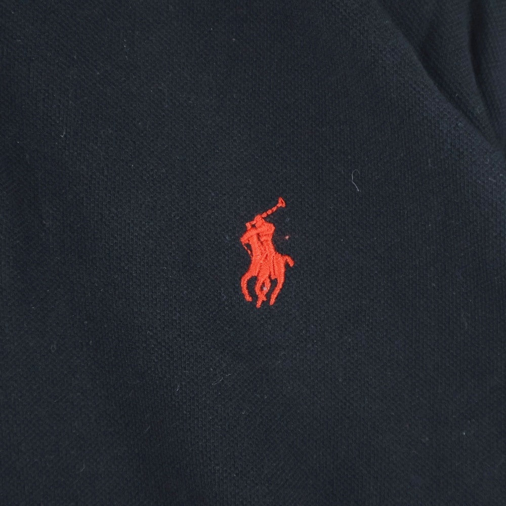 POLO RALPH LAUREN(ポロラルフローレン) ロゴ刺繍 ポロシャツ ブラック
