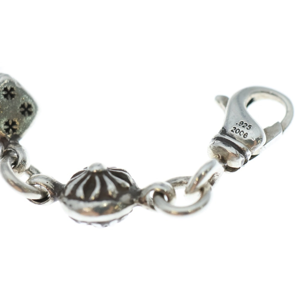 CHROME HEARTS(クロムハーツ) DICE NO1 CRSBL ダイスクロスボール シルバーブレスレット